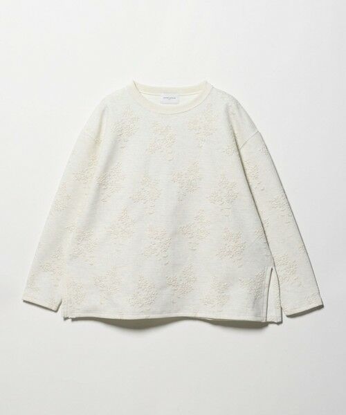 UNITED ARROWS / ユナイテッドアローズ スウェット | フラワー ジャガード スウェット | 詳細26