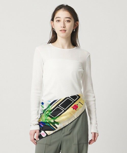 UNITED ARROWS / ユナイテッドアローズ カットソー | コットン テレコ クルーネック カットソー | 詳細1