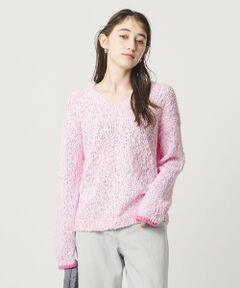 UNITED ARROWS / ユナイテッドアローズ ニット・セーター | カラーミックス Vネックニット