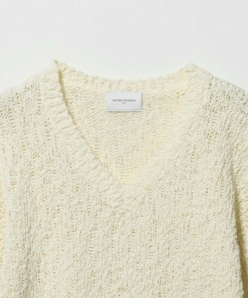 UNITED ARROWS / ユナイテッドアローズ ニット・セーター | カラーミックス Vネックニット | 詳細2