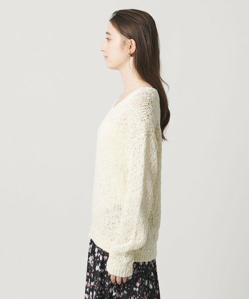 UNITED ARROWS / ユナイテッドアローズ ニット・セーター | カラーミックス Vネックニット | 詳細5