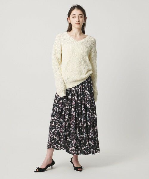 UNITED ARROWS / ユナイテッドアローズ ニット・セーター | カラーミックス Vネックニット | 詳細3