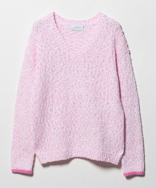 UNITED ARROWS / ユナイテッドアローズ ニット・セーター | カラーミックス Vネックニット | 詳細16