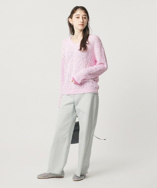 UNITED ARROWS / ユナイテッドアローズ ニット・セーター | カラーミックス Vネックニット | 詳細12