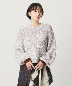 UNITED ARROWS / ユナイテッドアローズ ニット・セーター | カラーミックス クルーネックニット