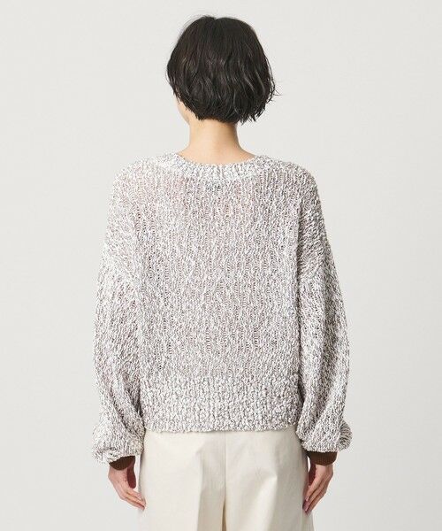 UNITED ARROWS / ユナイテッドアローズ ニット・セーター | カラーミックス クルーネックニット | 詳細6