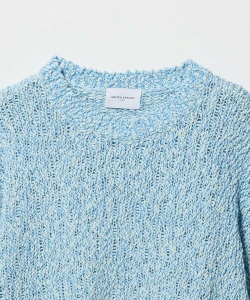 UNITED ARROWS / ユナイテッドアローズ ニット・セーター | カラーミックス クルーネックニット | 詳細15