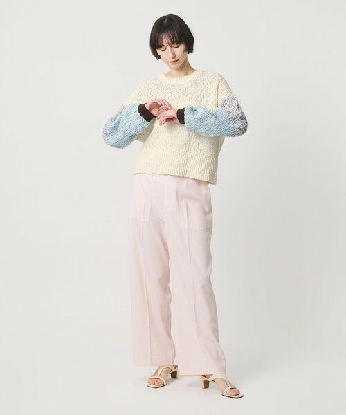 UNITED ARROWS / ユナイテッドアローズ ニット・セーター | カラーミックス クルーネックニット | 詳細25