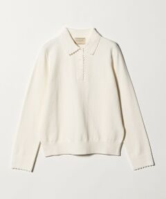 UNITED ARROWS / ユナイテッドアローズ ニット・セーター | クロシェ ポロニット ‐ウォッシャブル‐
