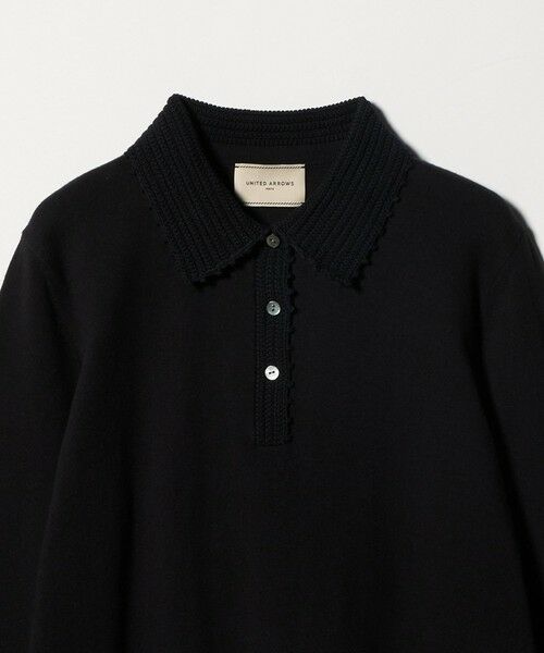 UNITED ARROWS / ユナイテッドアローズ ニット・セーター | クロシェ ポロニット ‐ウォッシャブル‐ | 詳細11