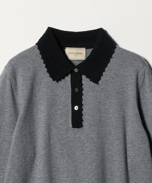 UNITED ARROWS / ユナイテッドアローズ ニット・セーター | クロシェ ポロニット ‐ウォッシャブル‐ | 詳細8