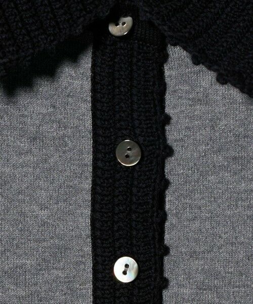 UNITED ARROWS / ユナイテッドアローズ ニット・セーター | クロシェ ポロニット ‐ウォッシャブル‐ | 詳細12