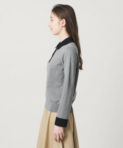 UNITED ARROWS / ユナイテッドアローズ ニット・セーター | クロシェ ポロニット ‐ウォッシャブル‐ | 詳細17
