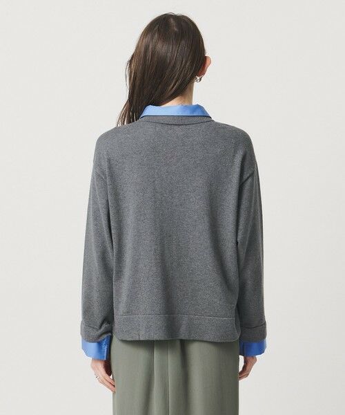 UNITED ARROWS / ユナイテッドアローズ ニット・セーター | 4WAY シャツコンビ ポロニット ‐ウォッシャブル‐ | 詳細6