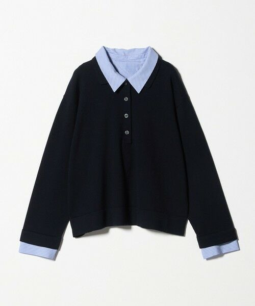 UNITED ARROWS / ユナイテッドアローズ ニット・セーター | 4WAY シャツコンビ ポロニット ‐ウォッシャブル‐ | 詳細28