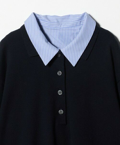 UNITED ARROWS / ユナイテッドアローズ ニット・セーター | 4WAY シャツコンビ ポロニット ‐ウォッシャブル‐ | 詳細30