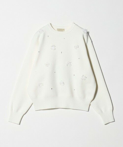 UNITED ARROWS / ユナイテッドアローズ ニット・セーター | 3D ビジュー プルオーバーニット | 詳細3