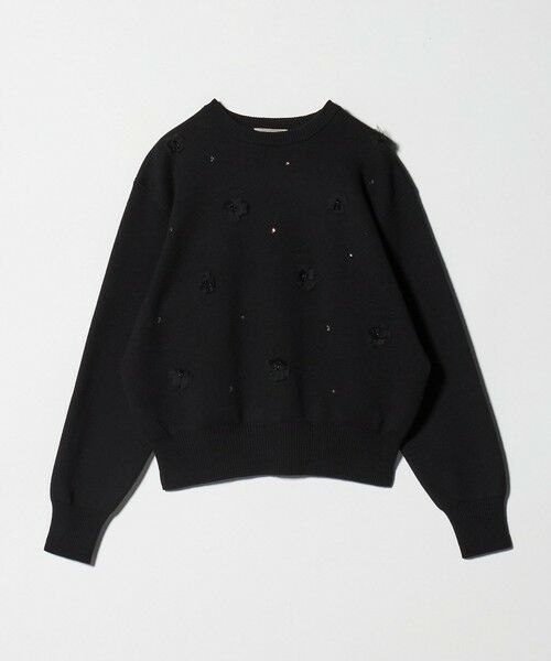 UNITED ARROWS / ユナイテッドアローズ ニット・セーター | 3D ビジュー プルオーバーニット | 詳細9