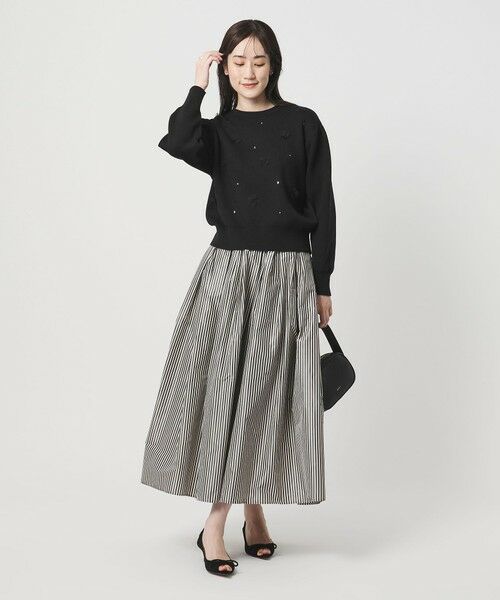 UNITED ARROWS / ユナイテッドアローズ ニット・セーター | 3D ビジュー プルオーバーニット | 詳細8