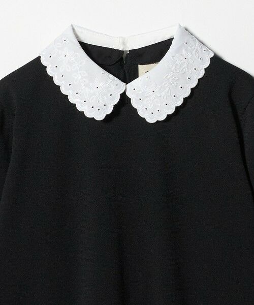 UNITED ARROWS / ユナイテッドアローズ ニット・セーター | レディー フラワービジュー ニット‐ ウォッシャブル‐ | 詳細7