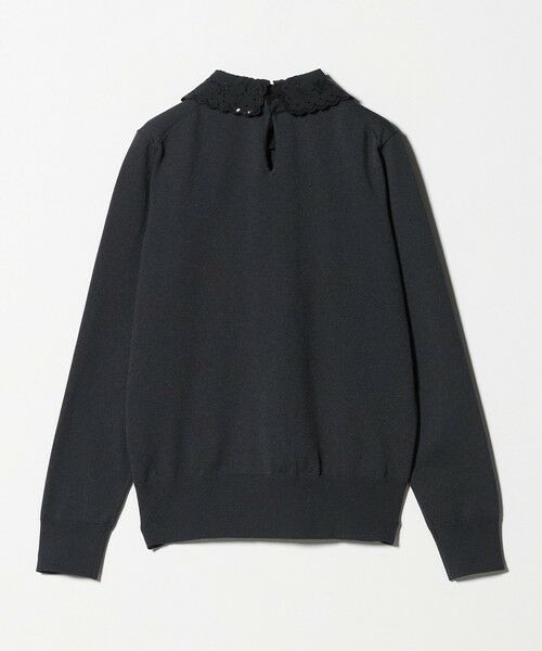 UNITED ARROWS / ユナイテッドアローズ ニット・セーター | レディー フラワービジュー ニット‐ ウォッシャブル‐ | 詳細4