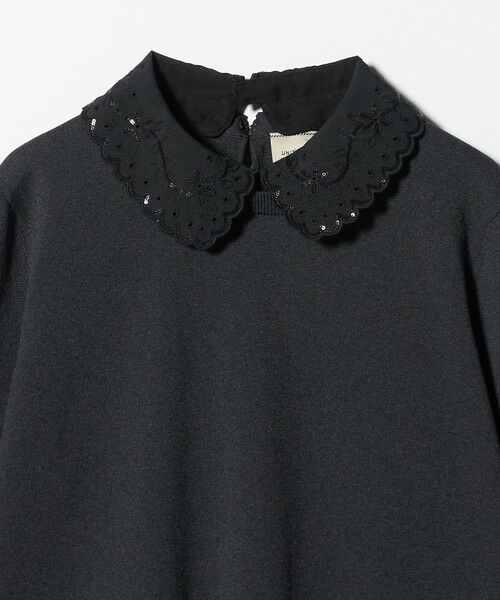 UNITED ARROWS / ユナイテッドアローズ ニット・セーター | レディー フラワービジュー ニット‐ ウォッシャブル‐ | 詳細5