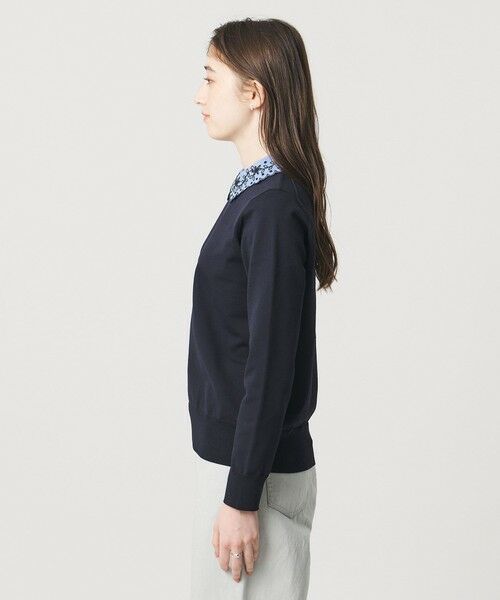 UNITED ARROWS / ユナイテッドアローズ ニット・セーター | レディー フラワービジュー ニット‐ ウォッシャブル‐ | 詳細25