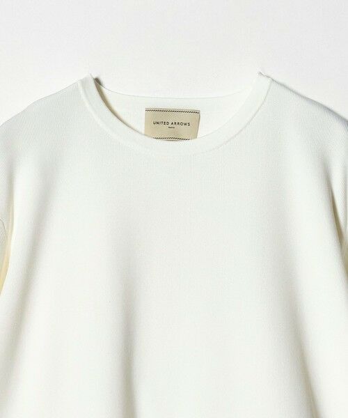 UNITED ARROWS / ユナイテッドアローズ ニット・セーター | オーガンジー フリルコンビ ニット ‐ウォッシャブル‐ | 詳細2