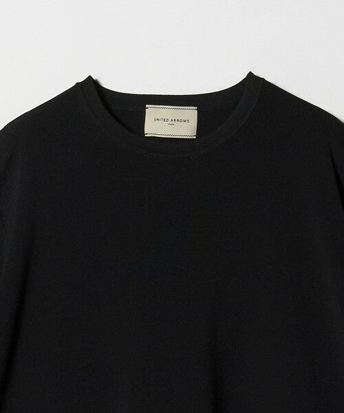 UNITED ARROWS / ユナイテッドアローズ ニット・セーター | オーガンジー フリルコンビ ニット ‐ウォッシャブル‐ | 詳細12
