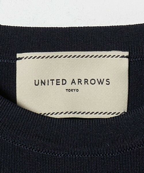 UNITED ARROWS / ユナイテッドアローズ ニット・セーター | オーガンジー フリルコンビ ニット ‐ウォッシャブル‐ | 詳細12