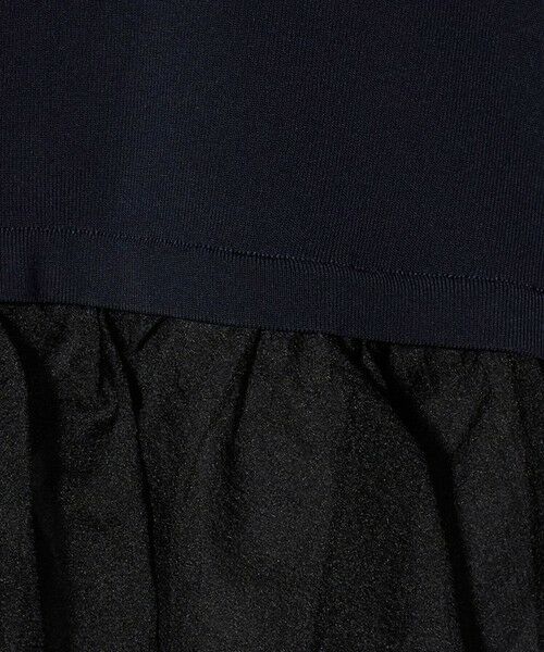 UNITED ARROWS / ユナイテッドアローズ ニット・セーター | オーガンジー フリルコンビ ニット ‐ウォッシャブル‐ | 詳細23