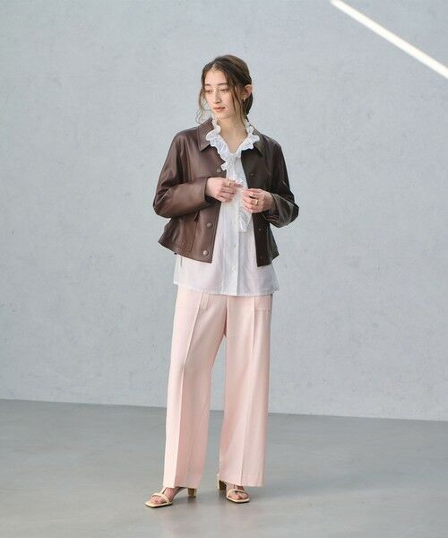 UNITED ARROWS / ユナイテッドアローズ その他パンツ | アセテートポリエステル ベイカーパンツ | 詳細3