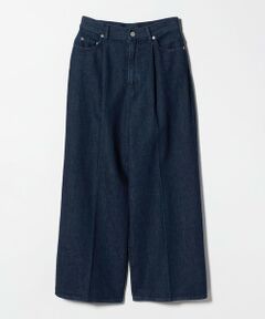 UNITED ARROWS / ユナイテッドアローズ デニムパンツ | デニム タック ワイドパンツ