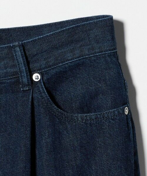 UNITED ARROWS / ユナイテッドアローズ デニムパンツ | デニム タック ワイドパンツ | 詳細4
