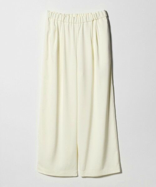 UNITED ARROWS / ユナイテッドアローズ その他パンツ | クリーン サテン ワイドパンツ ‐ウォッシャブル‐（OFF WHITE）