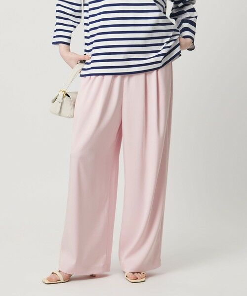 UNITED ARROWS / ユナイテッドアローズ その他パンツ | クリーン サテン ワイドパンツ ‐ウォッシャブル‐ | 詳細9