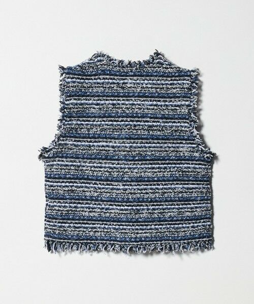 UNITED ARROWS / ユナイテッドアローズ ベスト | カラーミックス ツイードライク ベスト | 詳細5