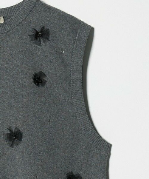 UNITED ARROWS / ユナイテッドアローズ ベスト | 3D ビジュー ベスト | 詳細9