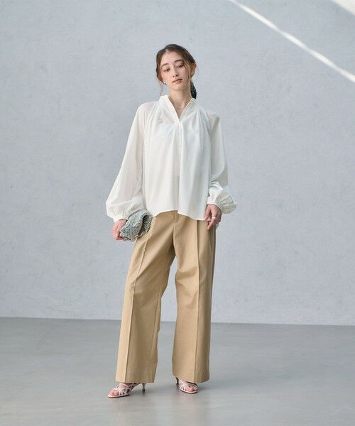 UNITED ARROWS / ユナイテッドアローズ シャツ・ブラウス | プリーツ ボリュームスリーブ ブラウス ‐ウォッシャブル‐ | 詳細2