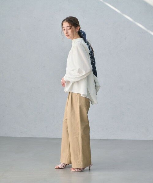 UNITED ARROWS / ユナイテッドアローズ シャツ・ブラウス | プリーツ ボリュームスリーブ ブラウス ‐ウォッシャブル‐ | 詳細3