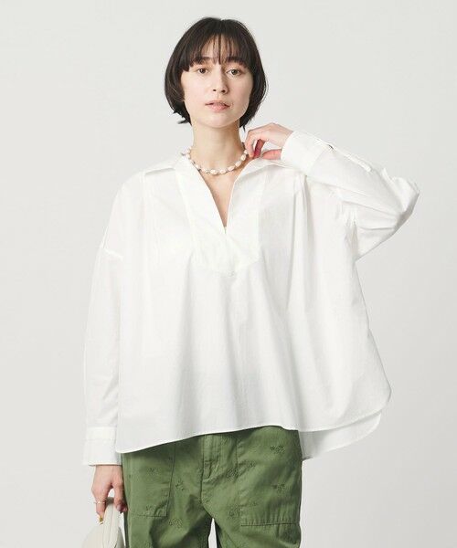 UNITED ARROWS / ユナイテッドアローズ シャツ・ブラウス | スキッパー シャツ | 詳細1