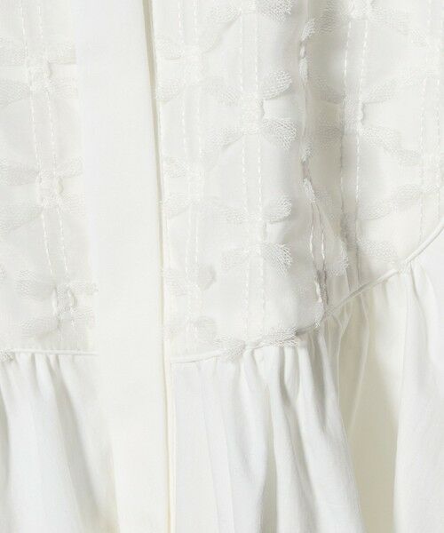 UNITED ARROWS / ユナイテッドアローズ シャツ・ブラウス | コンビ ギャザー ブラウス | 詳細10