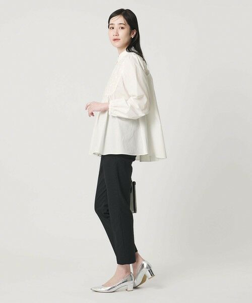 UNITED ARROWS / ユナイテッドアローズ シャツ・ブラウス | コンビ ギャザー ブラウス | 詳細3