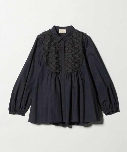 UNITED ARROWS / ユナイテッドアローズ シャツ・ブラウス | コンビ ギャザー ブラウス | 詳細21