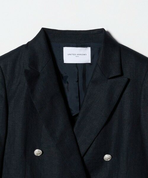 UNITED ARROWS / ユナイテッドアローズ テーラードジャケット | 6ボタン リネン ブレザー ジャケット | 詳細22