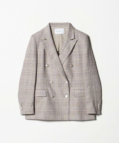 UNITED ARROWS / ユナイテッドアローズ テーラードジャケット | 6ボタン リネン ブレザー ジャケット（その他1）