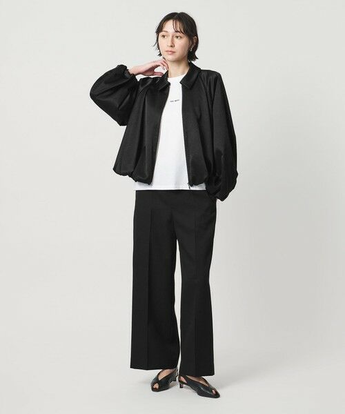 UNITED ARROWS / ユナイテッドアローズ ブルゾン | サテン ボリュームギャザー ブルゾン ‐ウォッシャブル‐ | 詳細2