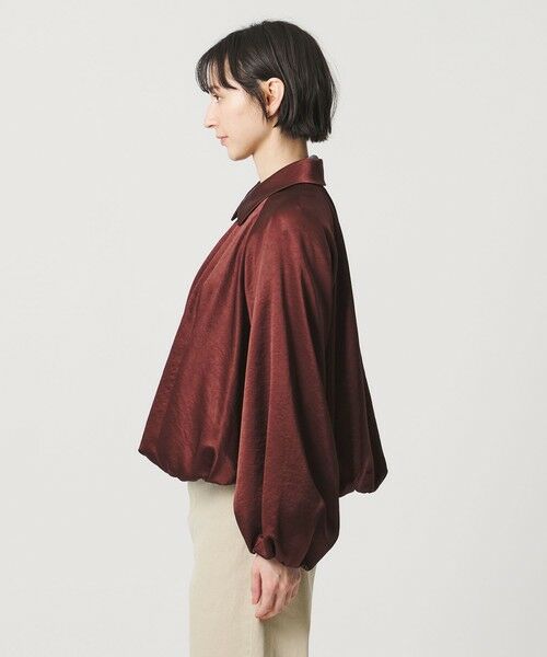 UNITED ARROWS / ユナイテッドアローズ ブルゾン | サテン ボリュームギャザー ブルゾン ‐ウォッシャブル‐ | 詳細16