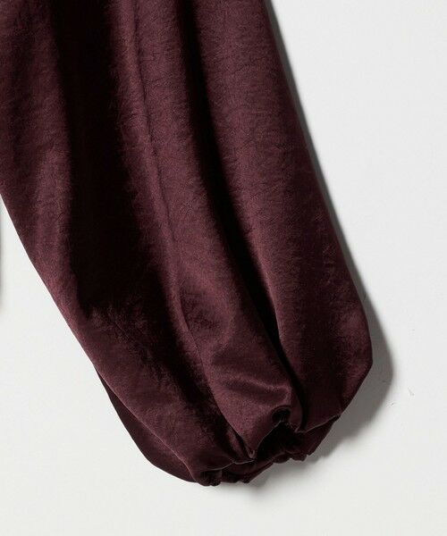 UNITED ARROWS / ユナイテッドアローズ ブルゾン | サテン ボリュームギャザー ブルゾン ‐ウォッシャブル‐ | 詳細21