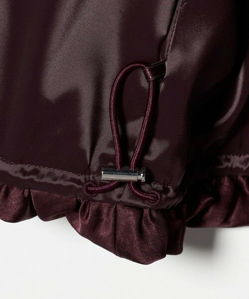 UNITED ARROWS / ユナイテッドアローズ ブルゾン | サテン ボリュームギャザー ブルゾン ‐ウォッシャブル‐ | 詳細24
